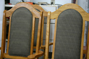 chaises de cuisine rembourrés