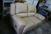 beautiful leather seat sofa